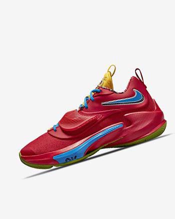 Nike Zoom Freak 3 Rojos Blancos Verdes Negros | MX 4742